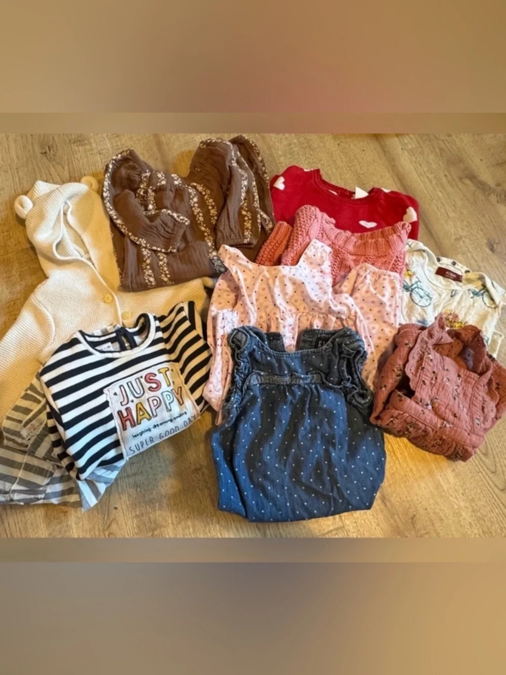Baby Girl 12 Month Clothing Bundle Zara Gap H&M Gymboree & More 9 Pieces
